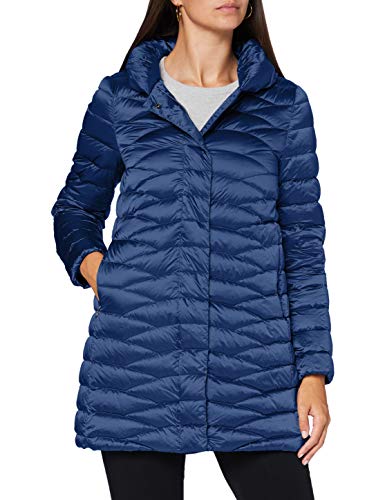 Geox W JAYSEN COAT damska kurtka puchowa, Dark Limoges Blue, 34