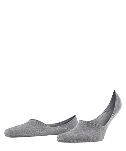 FALKE Mężczyźni Stopki Step Medium Cut M IN Zrównoważona Bawełna niewidoczne jednokolorowe 1 Para, Szary (Light Grey Melange 3390), 47-48