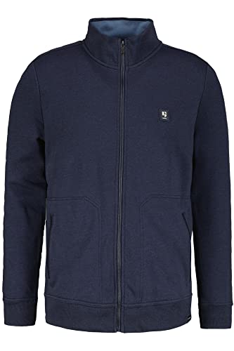 Garcia Męski kardigan Sweat Bluza, Dark Moon, S, Dark Moon, S