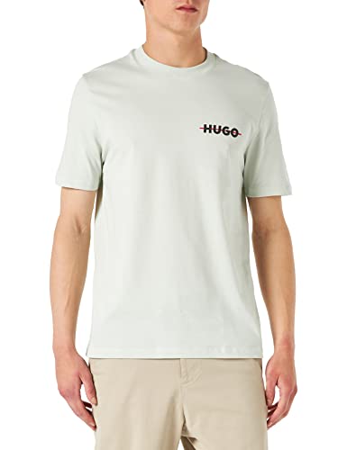 HUGO koszulka męska drando, Light/Pastel Green331, XL