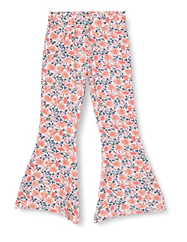 Noppies Dziewczęce legginsy dziewczęce Paragould Flared All Over Print Leggins, Pristine-N021, 140, Pristine - N021, 140 cm