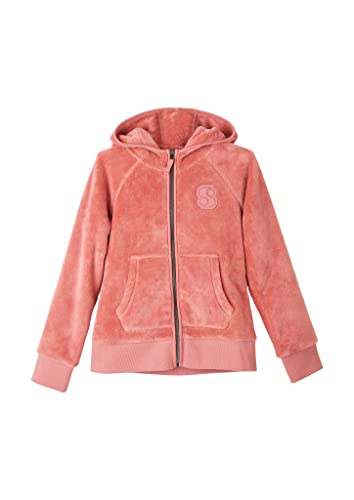 s.Oliver Junior Girl's bluza kurtka, rubinowa czerwień, 152