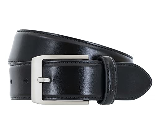 Atelier GARDEUR Męski pasek Herrengürtel, Czarny (czarny 99), 85 cm