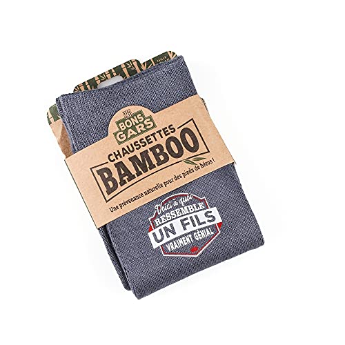 Skarpety BONS GARS Oto jak wygląda prawdziwie genial syn męski, jasnoniebieski, 39-45, Jasnoniebieski, 39 EU