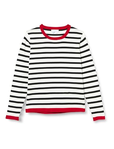 ALARY Damski sweter z dzianiny 15426731-AL01, biały, wielokolorowy, XXL, Biały wielokolorowy, XXL