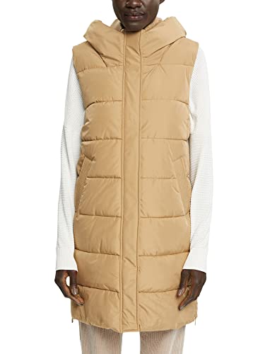 ESPRIT Kamizelka damska, 250/khaki beżowy, L