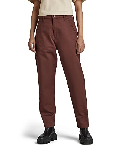 G-STAR RAW Boyfriend damskie spodnie chinosy, Brązowy (Brown Stone D20070-c900-c964), 28W