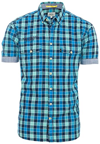 Camel Active Koszula Męska, Niebieski Strong Blue, S