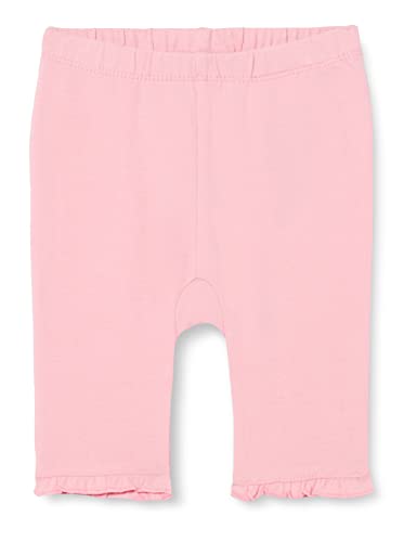 s.Oliver Junior Baby Girls Capri legginsy z falbankami, różowe, 68, Rosa, 68 cm