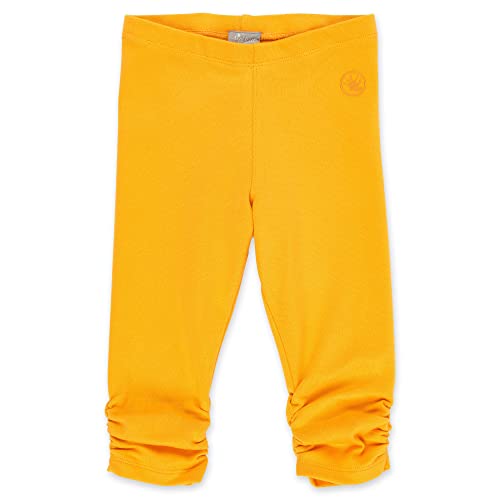 Sigikid Legginsy Capri z bawełny organicznej dla dziewczynek w rozmiarach od 98 do 128, pomarańczowy, 104 cm