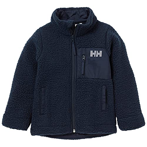 Helly Hansen Uniseks dziecięca kurtka z runem Champ Pile 597 Navy 4