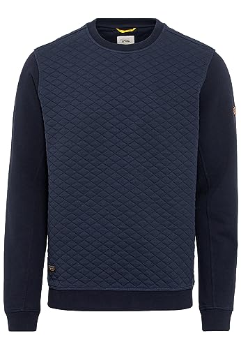 camel active sweter męski, niebieski (Night Blue), M