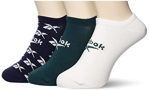 Reebok ✽ンンンンンンンンンンンンンン にンス 3 Skarpety NO Show, sosna północna, L, Sosna Midnight, L