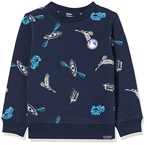 Garcia Kids Bluza chłopięca, niebieski (Evening Blue), 92 cm