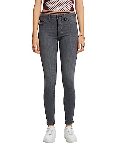 ESPRIT Dżinsy damskie, Szary, średni sprany, 29W / 32L