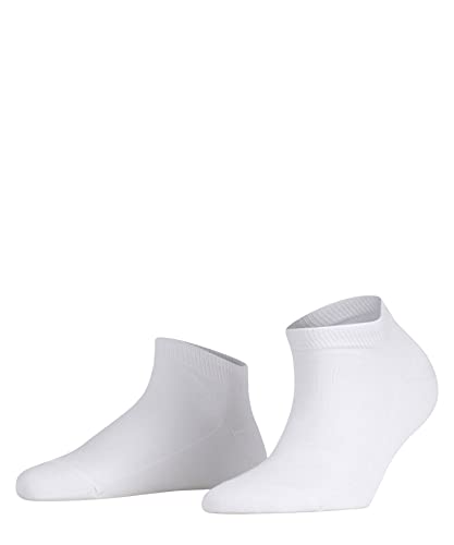FALKE Kobiety Skarpety do trampek Family W SN Zrównoważona Bawełna krótkie jednokolorowe 1 Para, Biały (White 2009), 39-42