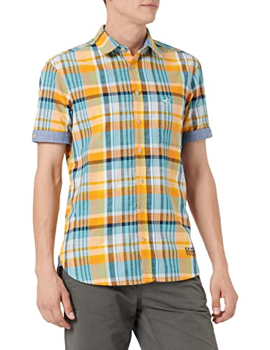 camel active Koszula męska, Sun Orange, L
