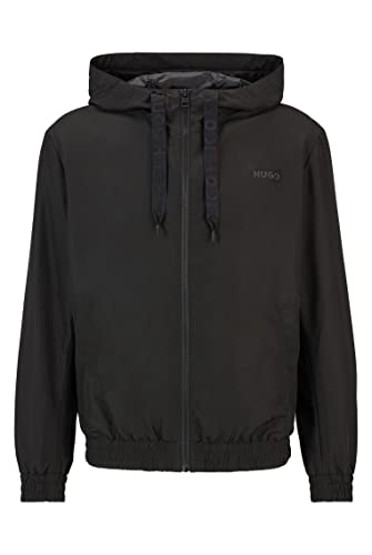 HUGO Męska kurtka wierzchnia, czarny (Black1), XL