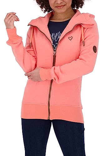 ALIFE AND KICKIN Yasminak A Hooded bluza damska z kapturem, bluza z kapturem, Brzoskwiniowy melanż, XS