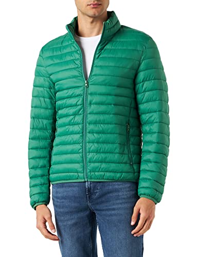 United Colors of Benetton Męska kurtka ocieplana 2ba2un028, zielona, rozmiar L, Zielony 256, L