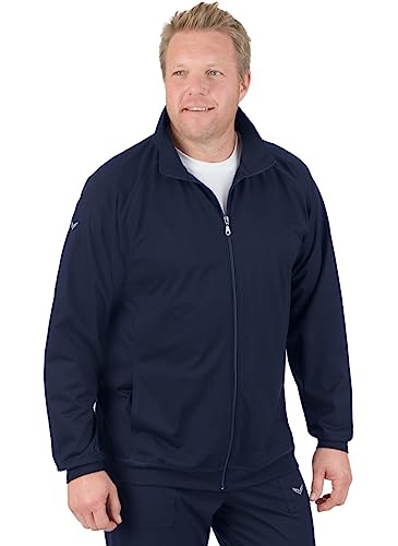 Trigema Sweter męski sweter, Niebieski (Navy 046), XXL