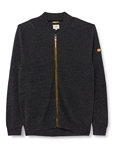 Camel Active Męska Kurtka z Dzianiny 409525/8K03, Grafitowa Szara, M