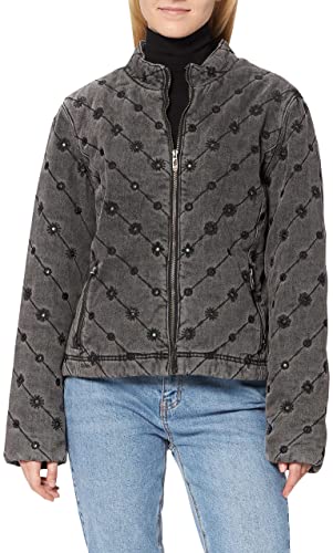 Desigual Damska kurtka dżinsowa Chaq_Eye of Tiger, niebieski, 38