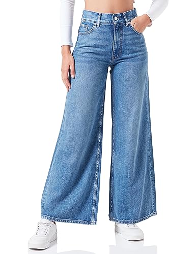 BOSS Damskie spodnie Sophia Hr Bc, Light/Pastel Blue450, 26W / 32L