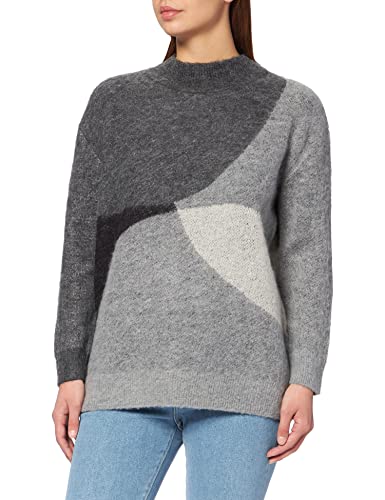 Cartoon Sweter damski, Szary/czarny, 42 PL