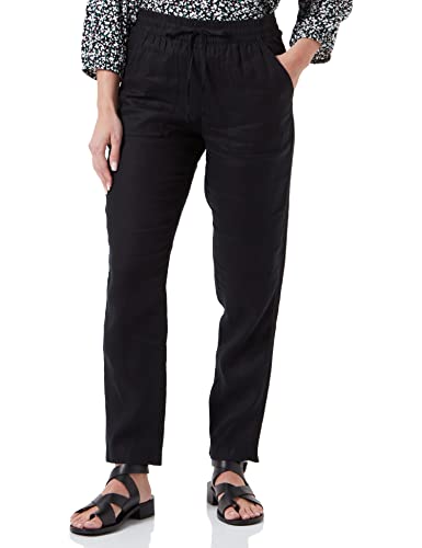 s.Oliver Spodnie damskie 7/8, spodnie do biegania, czarny 999, 40