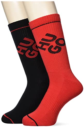 HUGO Skarpety męskie (2 sztuki), Open Pink693, 35-38 EU