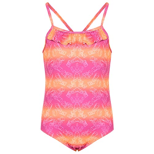 LEGO Girl's Mädchen Badeanzug UPF 50+ Sonnenschutz LWAda 300 jednoczęściowy kostium kąpielowy, 277 pastelowy pomarańczowy, 122