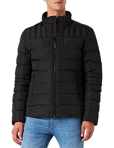 Geox Męska kurtka M Hilstone, czarny, 50