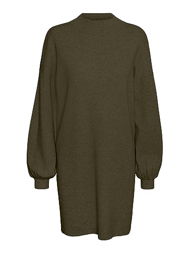 VERO MODA Damska minisukienka dzianinowa, Rifle Green, XS