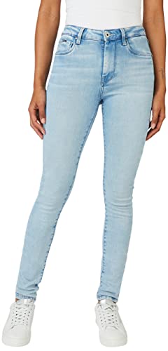 Pepe Jeans Jeansy damskie Regent, Niebieski (Denim-pe2), 30W / 32L