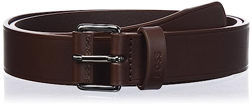 BOSS Pasek męski Apparel, Dark Brown202, 90