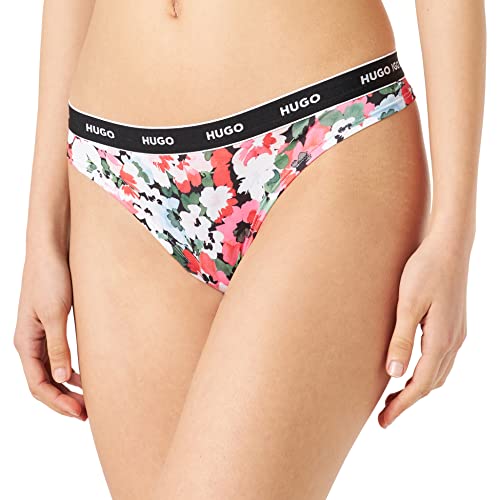 HUGO Damskie stringi Thong Nostalgic, Open Miscellaneous960, M