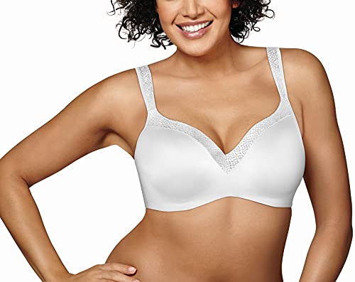 Playtex Damski biustonosz z fiszbinami Secrets Body Revelations, Biały/wystawny ogród, 80D