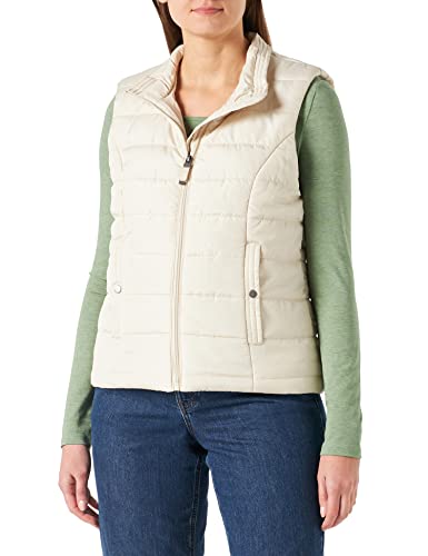 bestseller a/s Damski płaszcz kąpielowy VMSIMONE AW22 Boos, kamizelka, Oatmeal, M