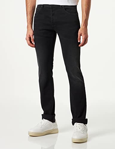 Just Cavalli Spodnie męskie z 5 kieszeniami dżinsów, 900 czarne, 30