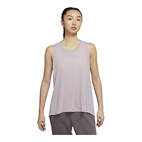 Nike Damska kurtka W Ny Df Tank Nvlty Vest, Plum Fog/Venice, S