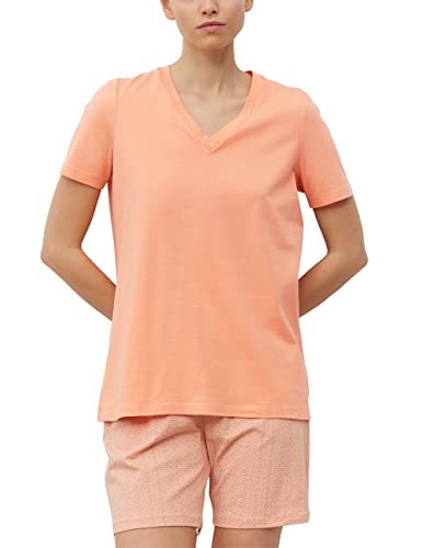 Marc O'Polo Body & Beach Damska koszula w kształcie litery V, piżama top, Sorbet, S