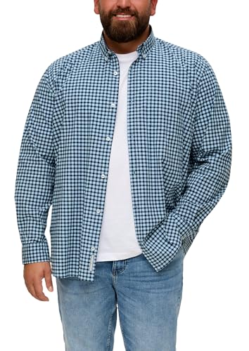 s.Oliver Koszula męska z długim rękawem, niebieski, 3XL