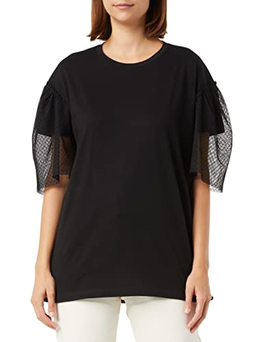 Sisley T-shirt damski, czarny 100, M