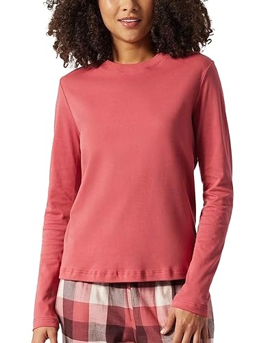 Schiesser Damska Koszulka z Długim Rękawem, Górna Część Piżamowa, Morelowa, 44