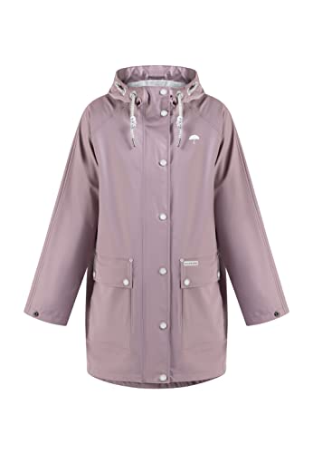 Schmuddelwedda Oversized płaszcz przeciwdeszczowy damski 34323370, Różowa lawenda-271, XL-XXL