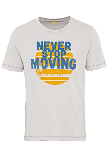 Camel Active T-Shirt Męski, Cloudy Grey, Xl