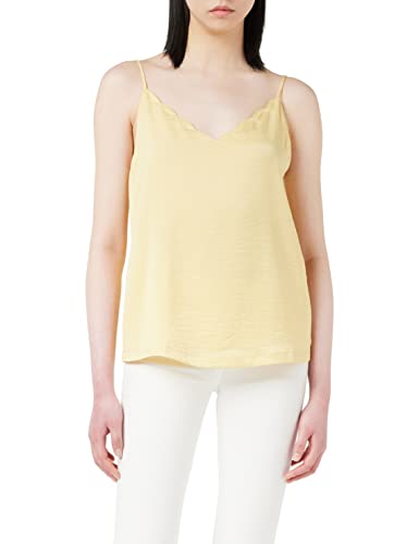 ONLY Damska kamizelka Onldebbie Singlet Noos WVN, Słoma, 62 PL