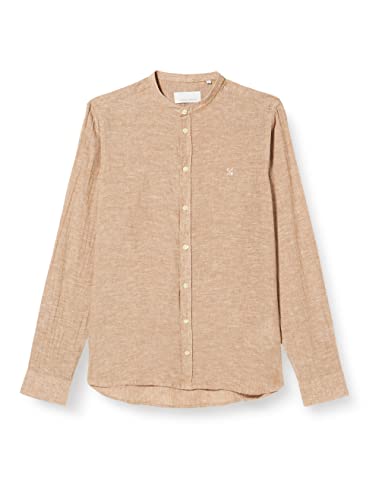 CASUAL FRIDAY CFAnton 0053 CC LS Linen Mix Shirt koszula męska, 181022_Ermine, XL, 181022_ermine, XL