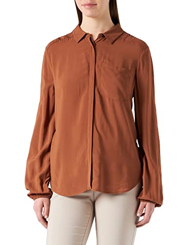 Comma CI Bluse damska bluzka, 8757 Nugat, 36 PL